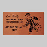 Arson Watch + Get Out Of Jail Free card + 5 Modern Rogue Trading Cards Bundle!