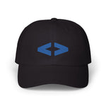 Stylish Classic Dad Cap with Trendy Blue Emblem