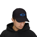 Stylish Classic Dad Cap with Trendy Blue Emblem