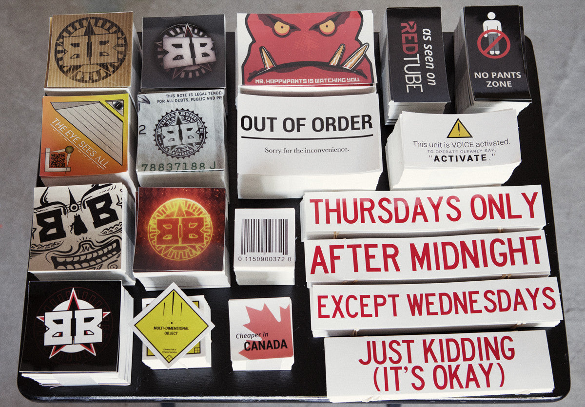 Mayhem Sticker Pack – Scam Stuff