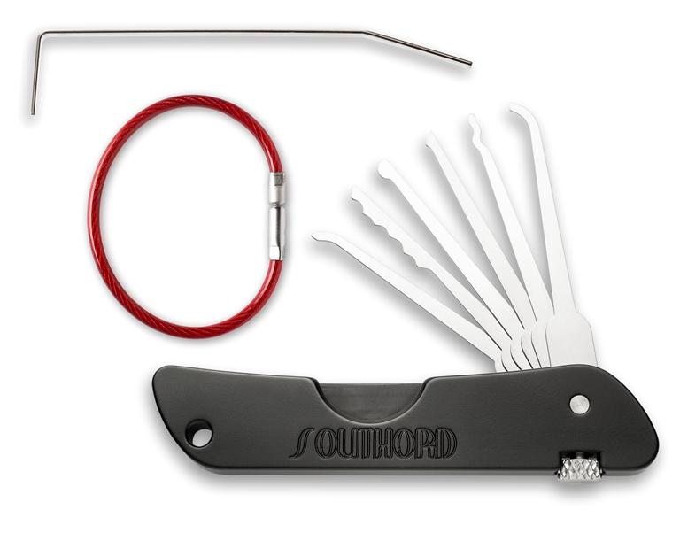 Jackknife Lockpick Set & Transparent Padlock Trainer – Scam Stuff