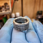 Dollar Coin Rings by Alex Rangel (Ships early December in time for Christmas)