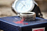 Dollar Coin Rings by Alex Rangel (Ships early December in time for Christmas)